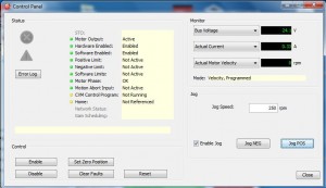 control interface