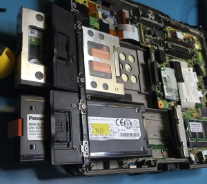 Toughbook open with slots