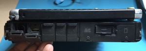 toughbook left side
