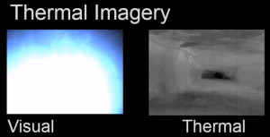 visual camera vs thermal camera