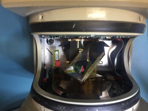 SICK LMS 291 mirror and encoder wheel
