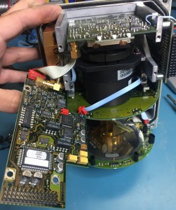 LMS 291 laser assembly visible